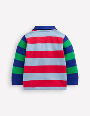 Boden Rugby Shirt - Multi Stripes