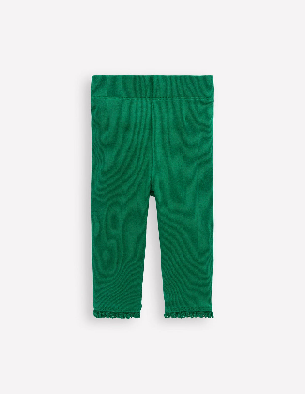 Boden Ribbed Leggings - Jewel Green