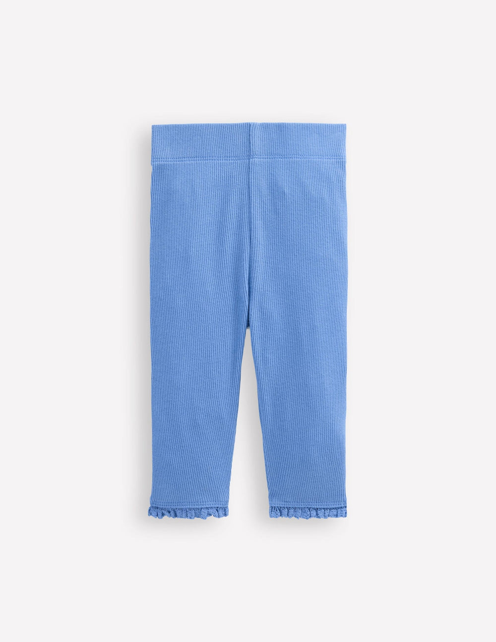 Boden Ribbed Leggings - Forget Me Not Blue