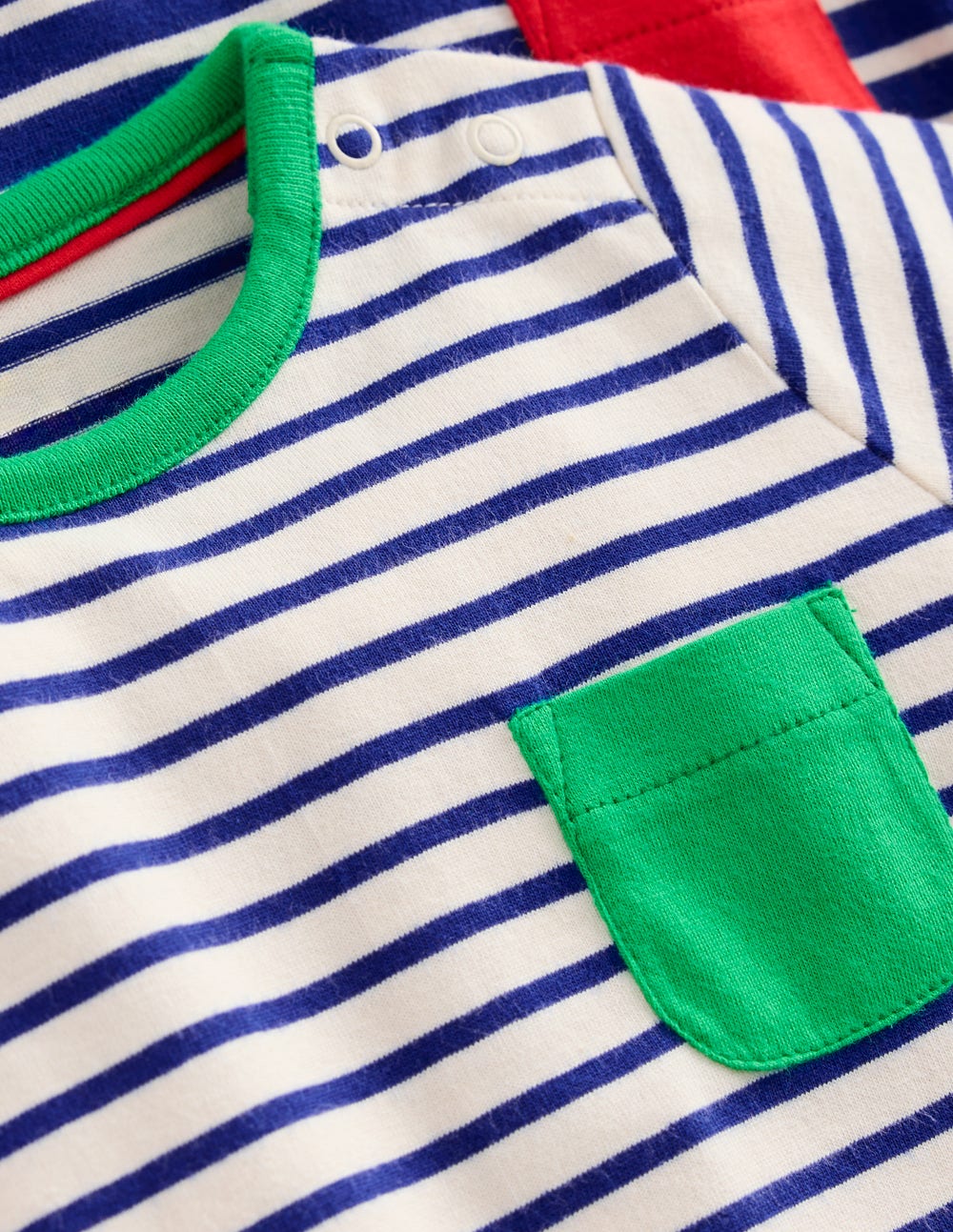 Boden Twin Pack T-shirt - Blue/White Stripe