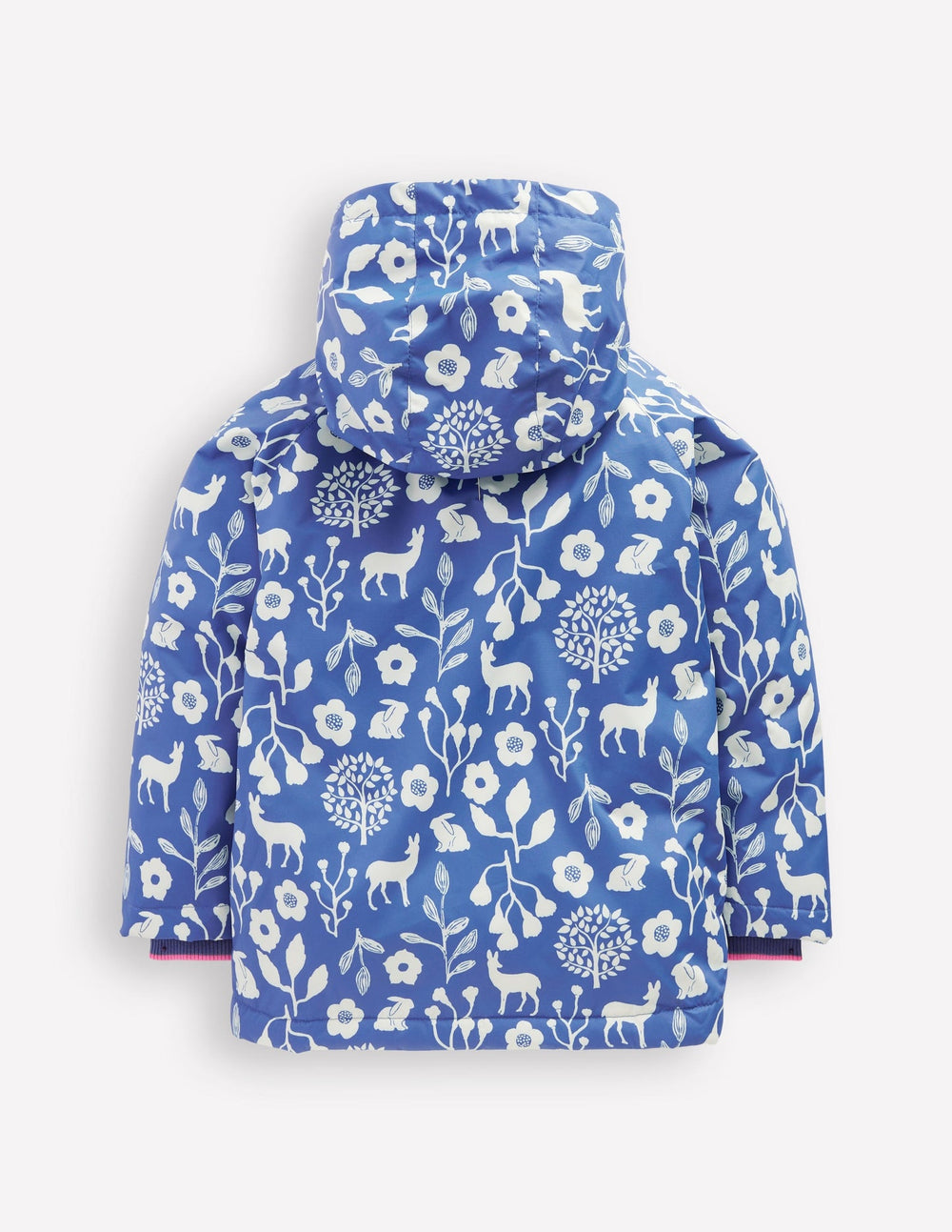Boden Sherpa Lined Anorak - Bluejay Woodland