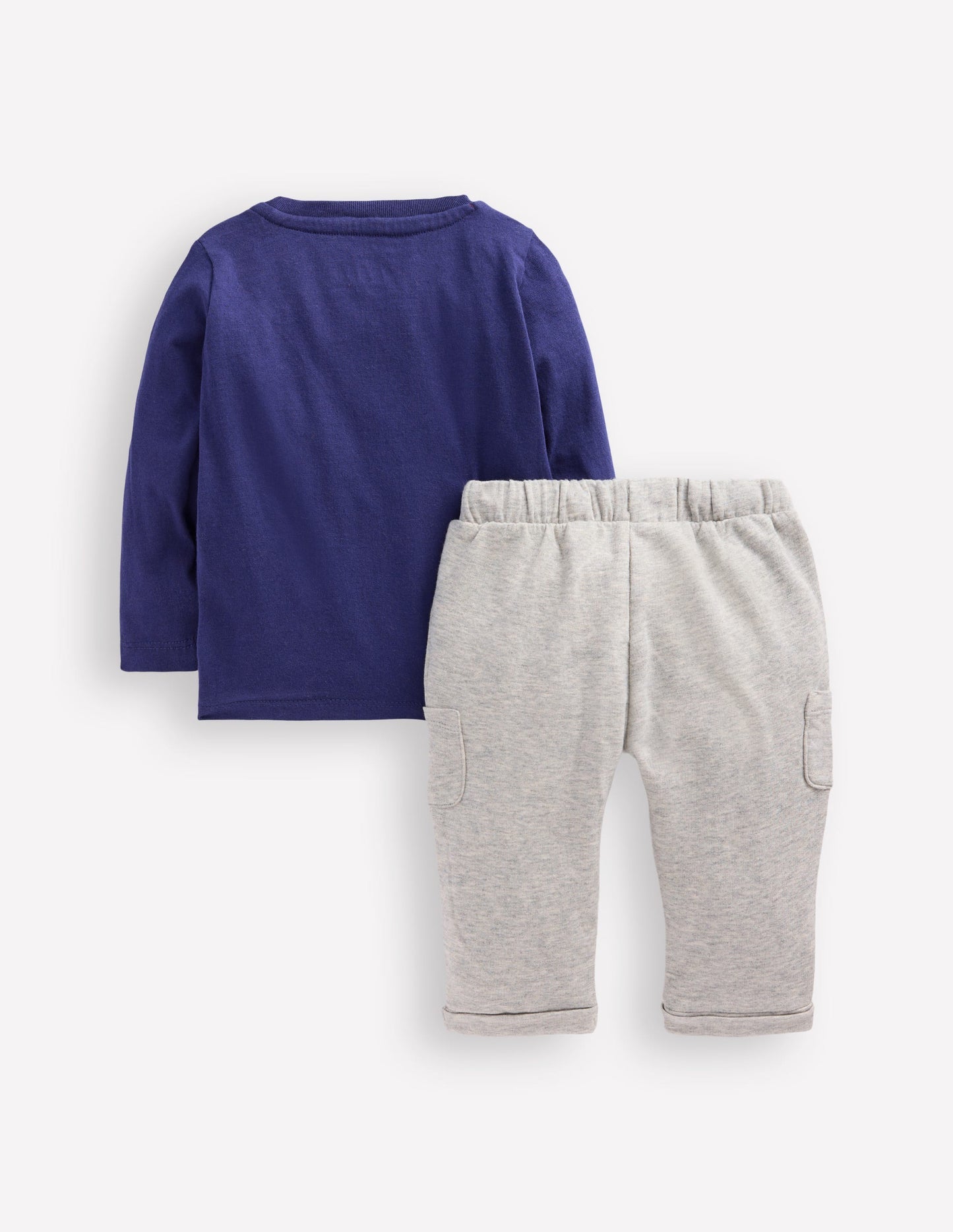 Boden Jersey Overalls Play Set - Blue Vehicles