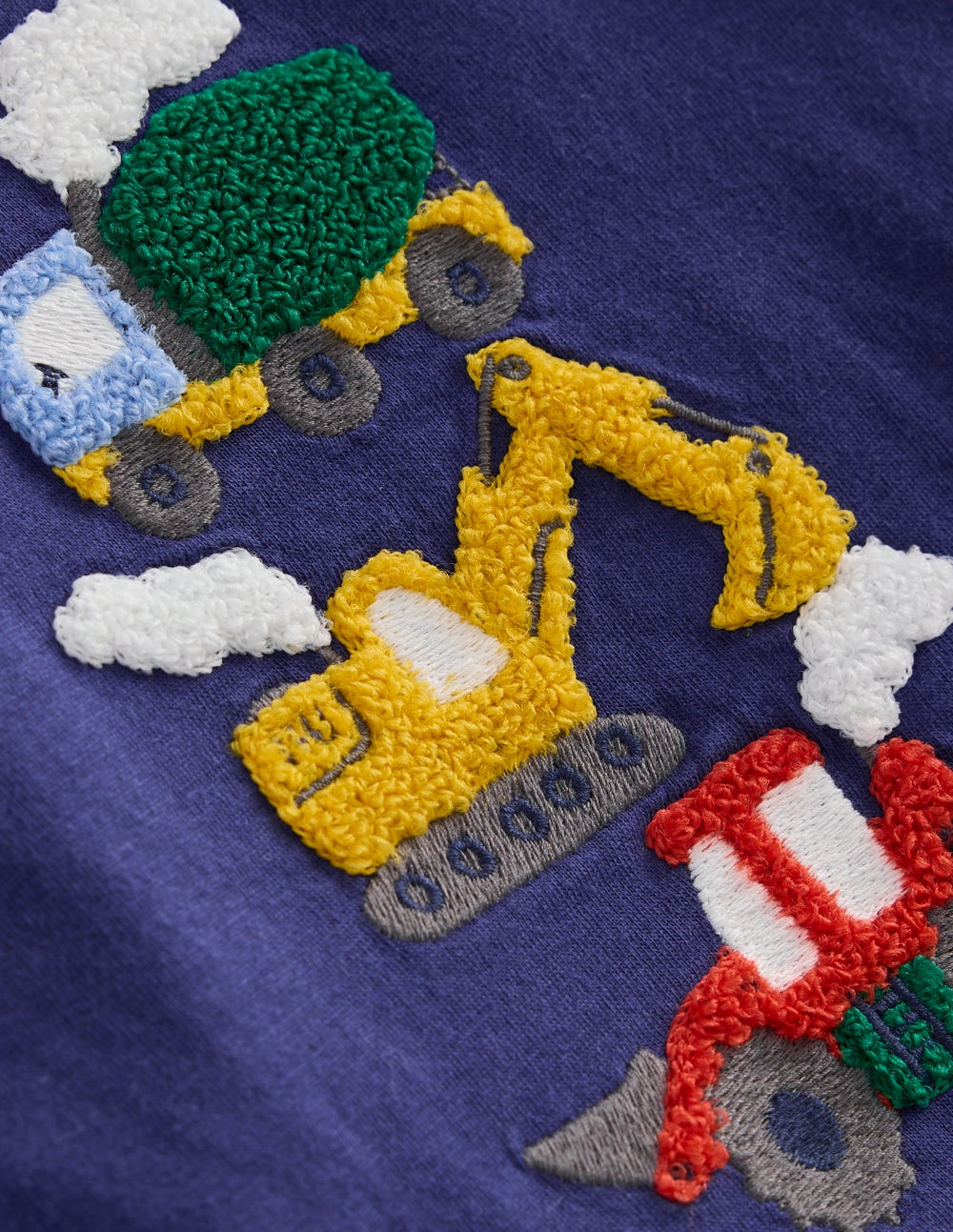 Boden Jersey Overalls Play Set - Blue Vehicles