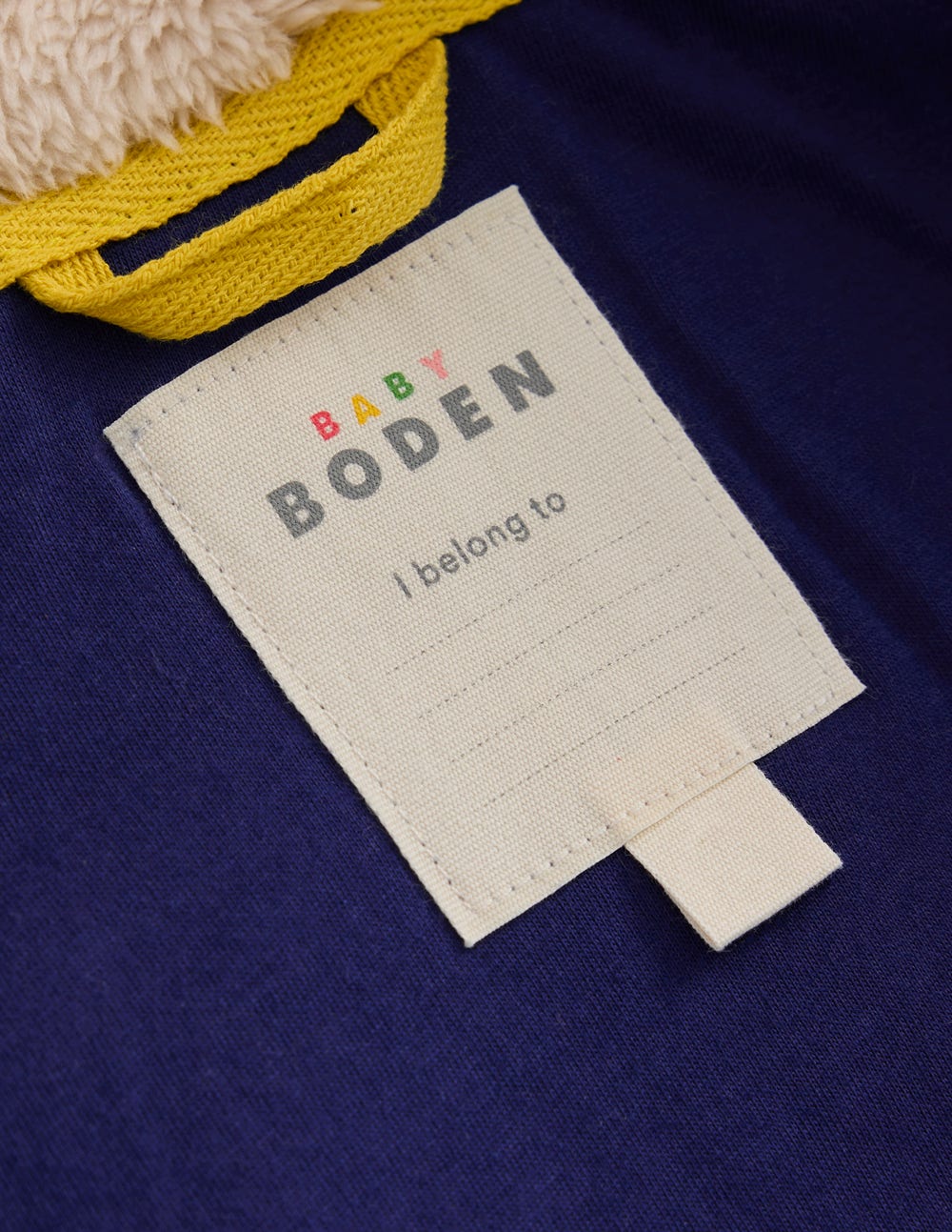 Boden Mixed Borg Jacket - Multi Colour Block