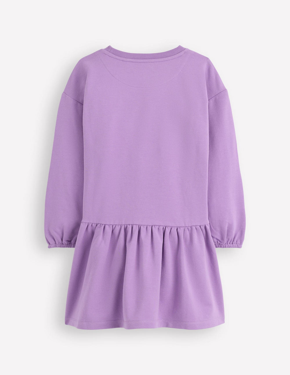 Boden Logo Sweatshirt Dress - Aster Purple