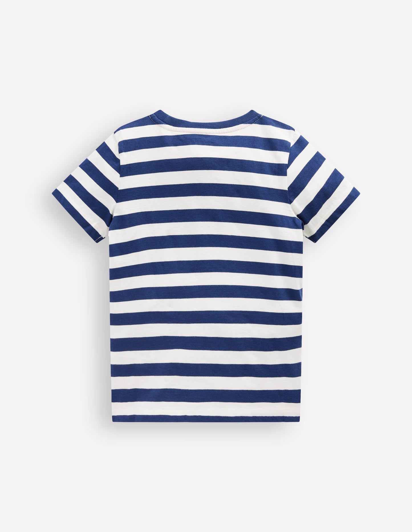 Boden Short Sleeve Appliqué T-shirt - Prehistoric Animals Applique