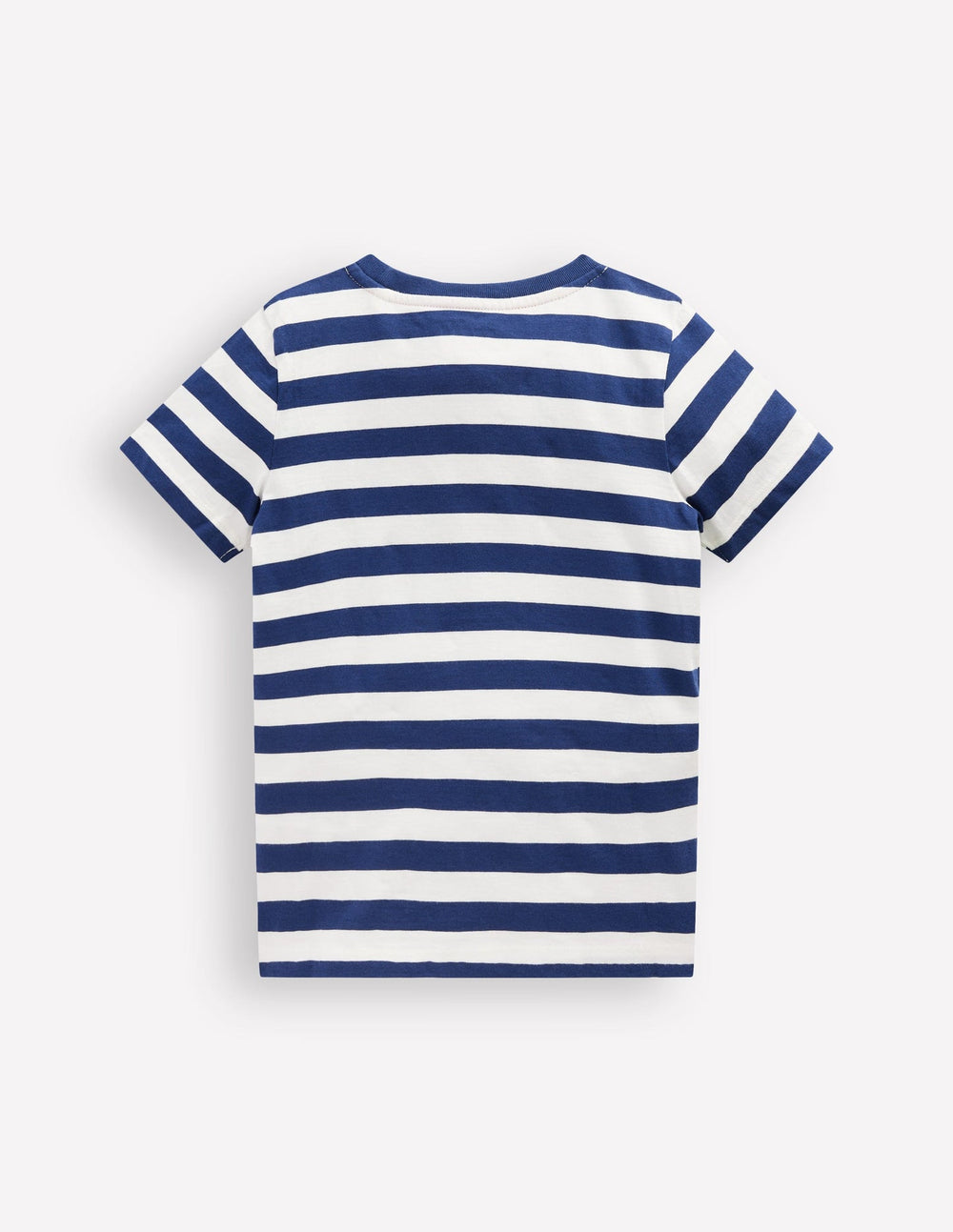 Boden Short Sleeve Appliqué T-shirt - Prehistoric Animals Applique
