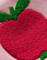 Boden Appliqué Jersey Play Set - Vintage Pink Small Apples