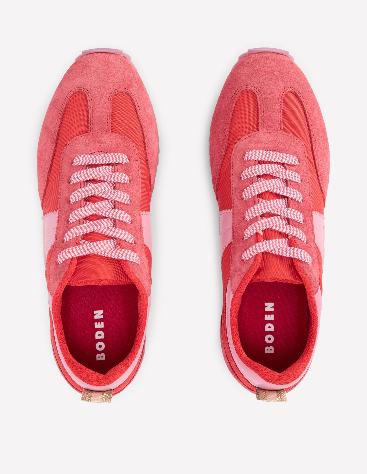 Boden Retro Runner Trainer - Red