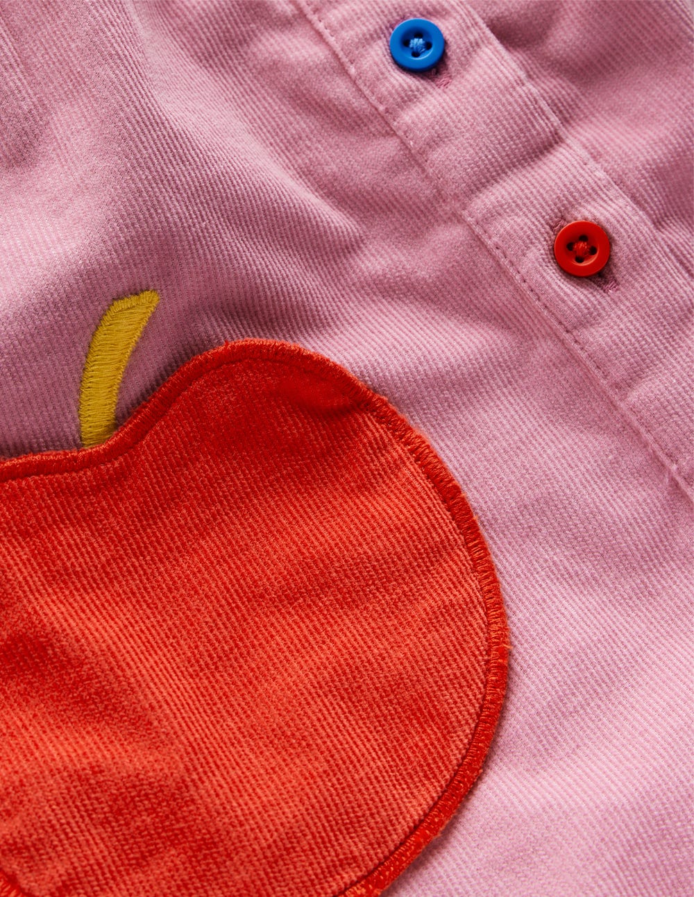 Boden Woven Pinny Dress Set - Pink Apple