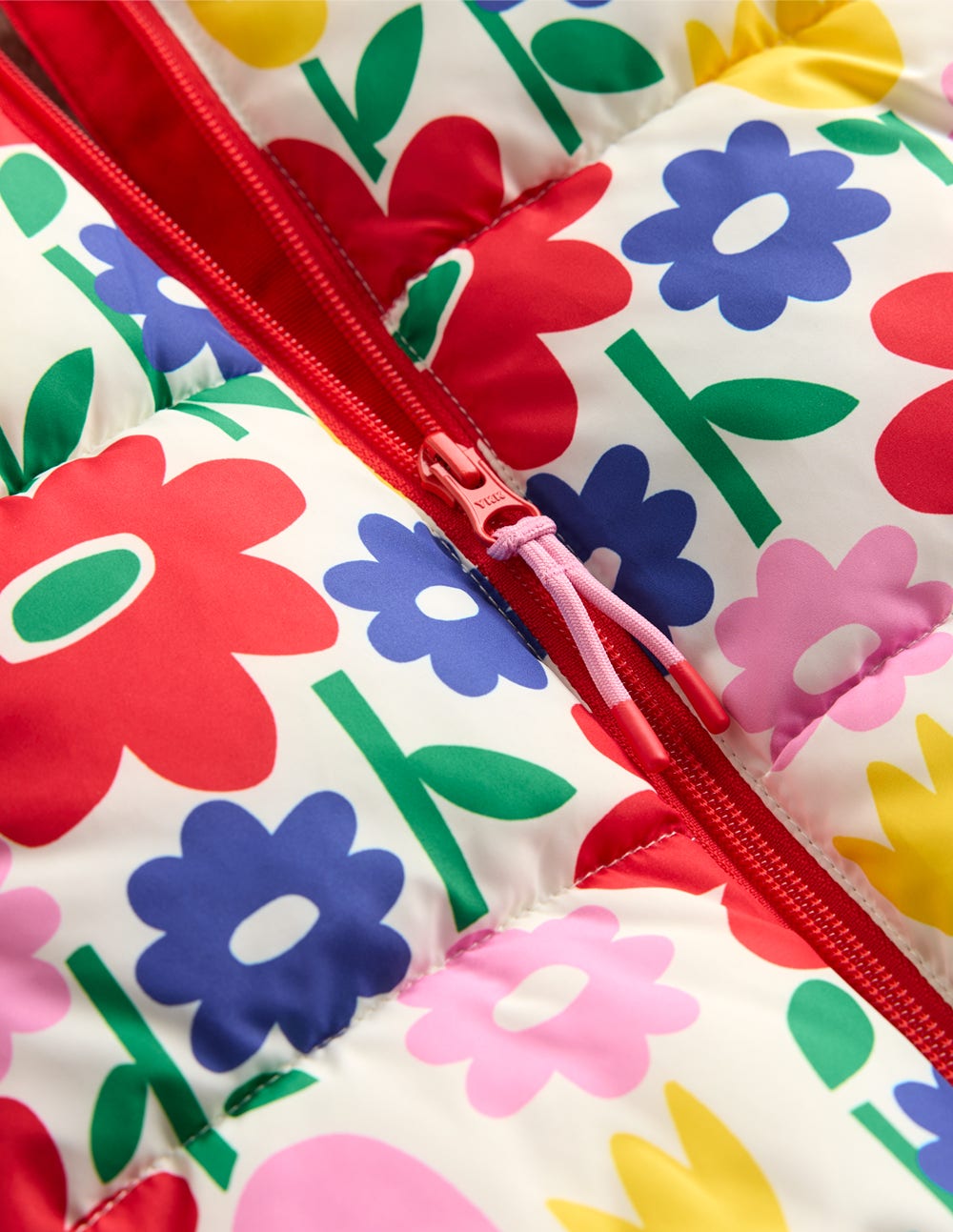 Boden 2 - in - 1 Padded Coat - Multi Pop Flower