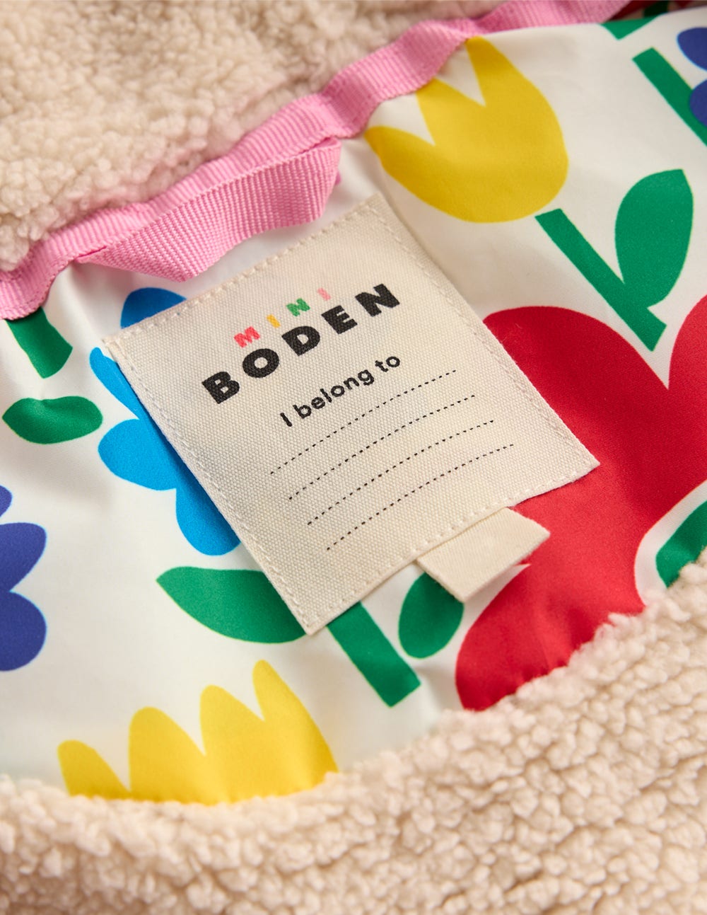 Boden 2 - in - 1 Padded Coat - Multi Pop Flower
