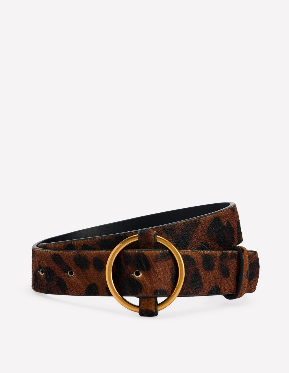 Boden Heritage Classic Belt - Leopard Pony