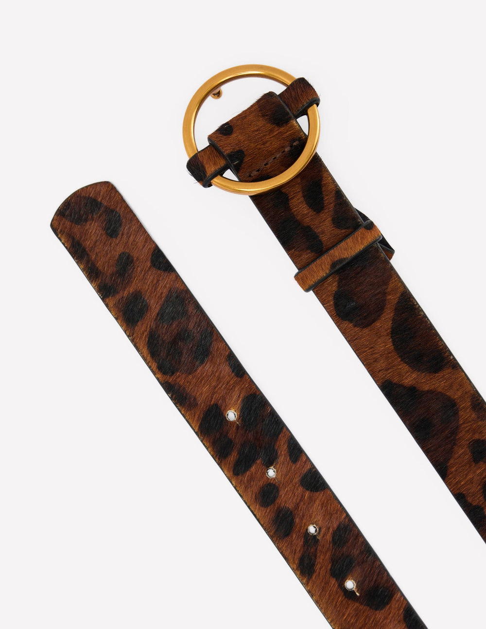 Boden Heritage Classic Belt - Leopard Pony