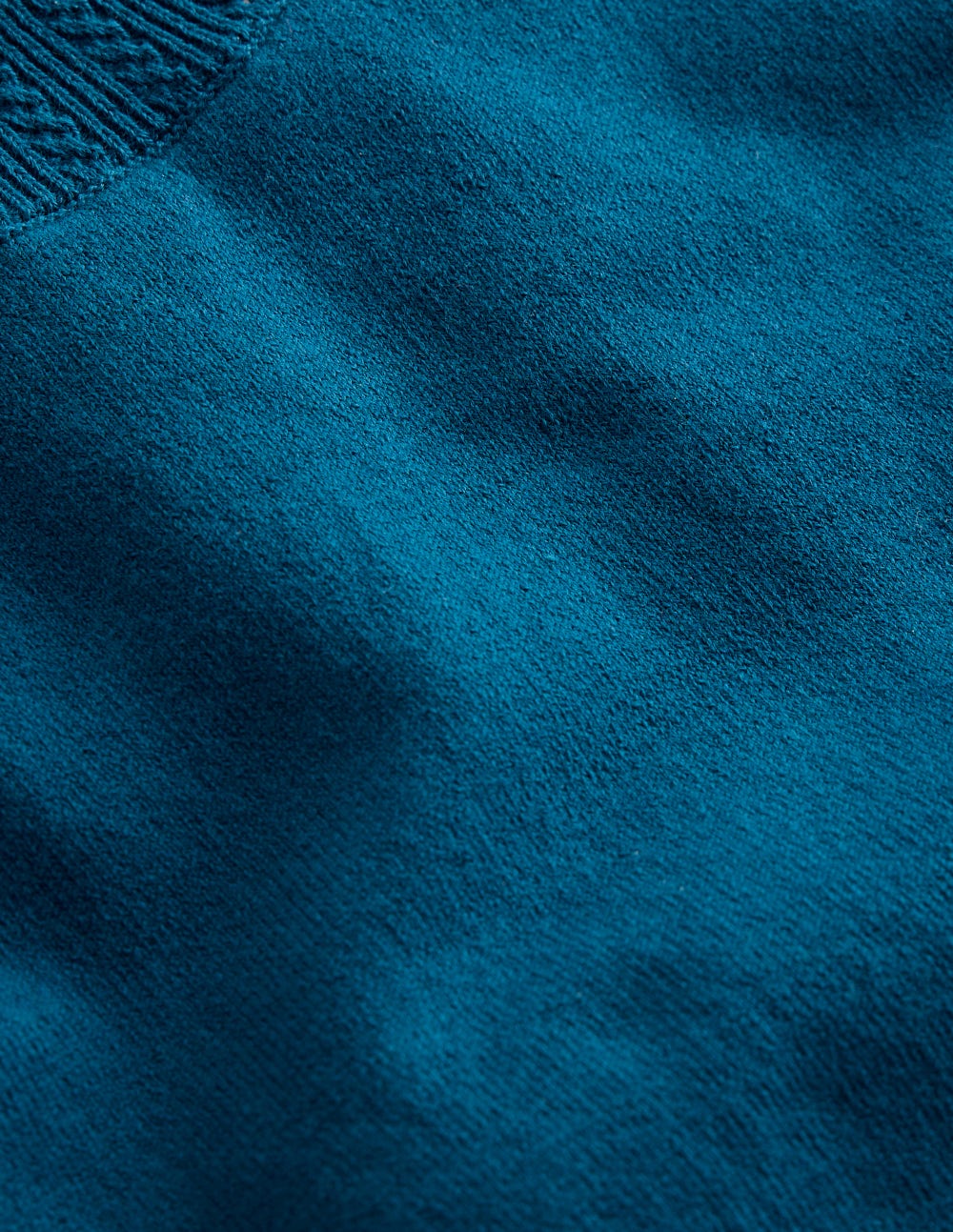 Boden Emilia Cotton Crew T-shirt - Harbour Blue