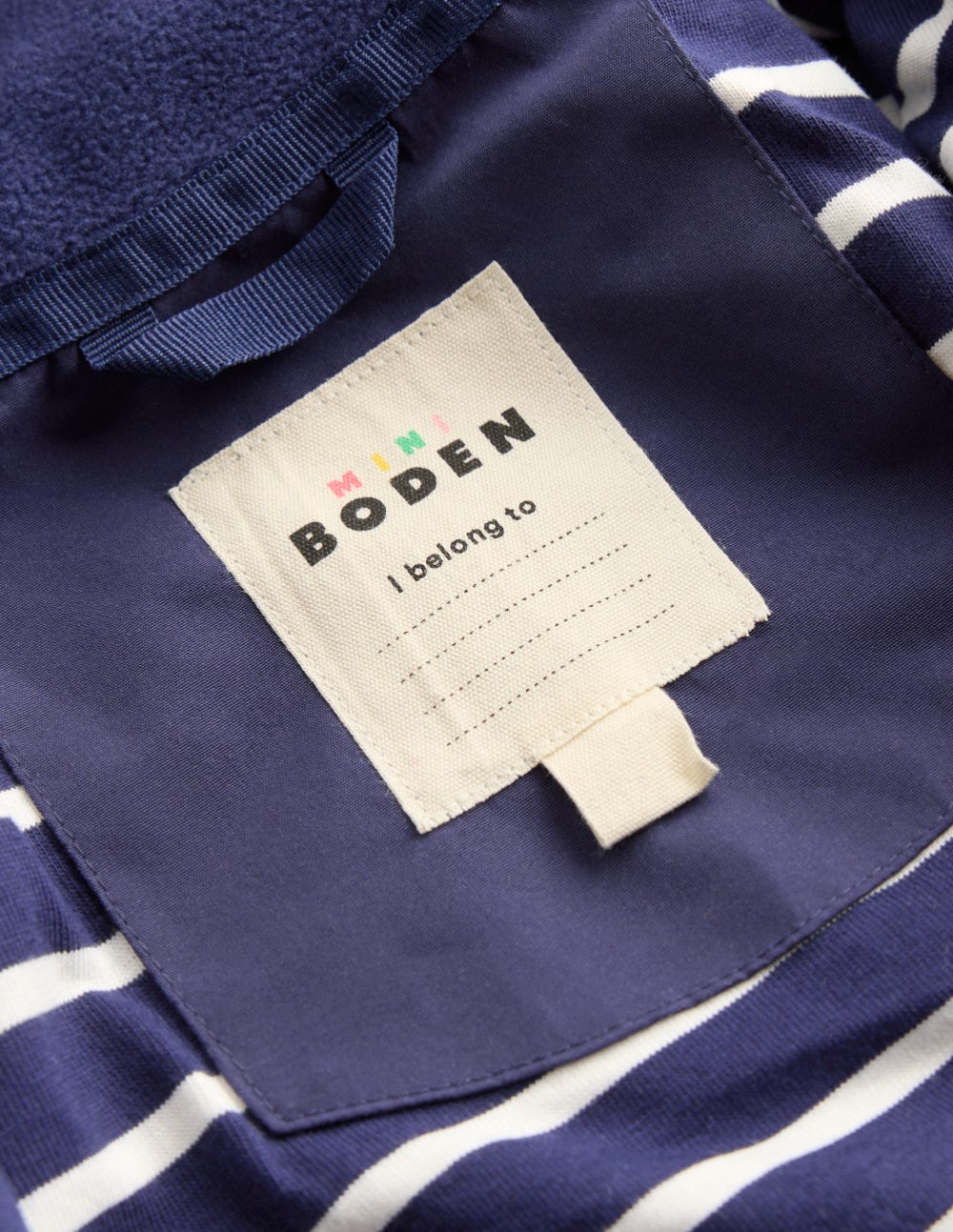 Boden Waterproof Fisherman's Jacket - College Navy