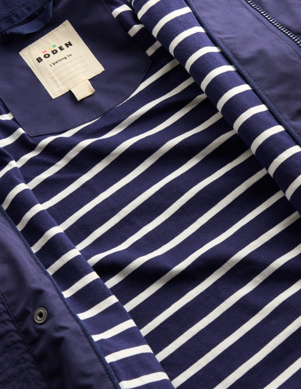 Boden Waterproof Fisherman's Jacket - College Navy