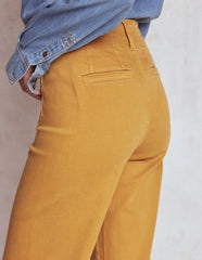 Boden Primrose Patch Pocket Pants - Golden Rye