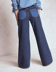 Boden High Rise Wide Leg Jeans - Hotch Potch