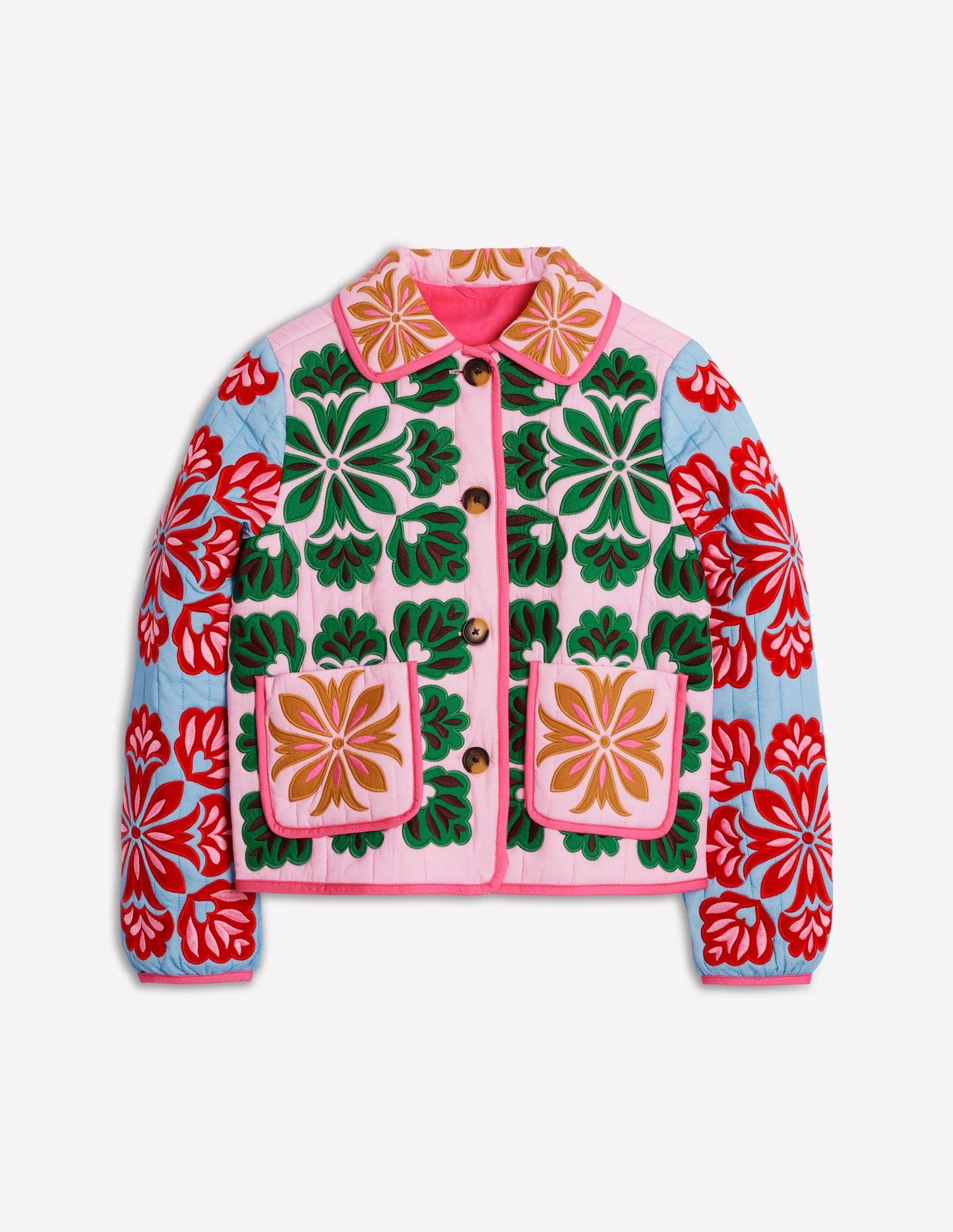 Boden Fitzrovia Embroidered Jacket - Multi Applique