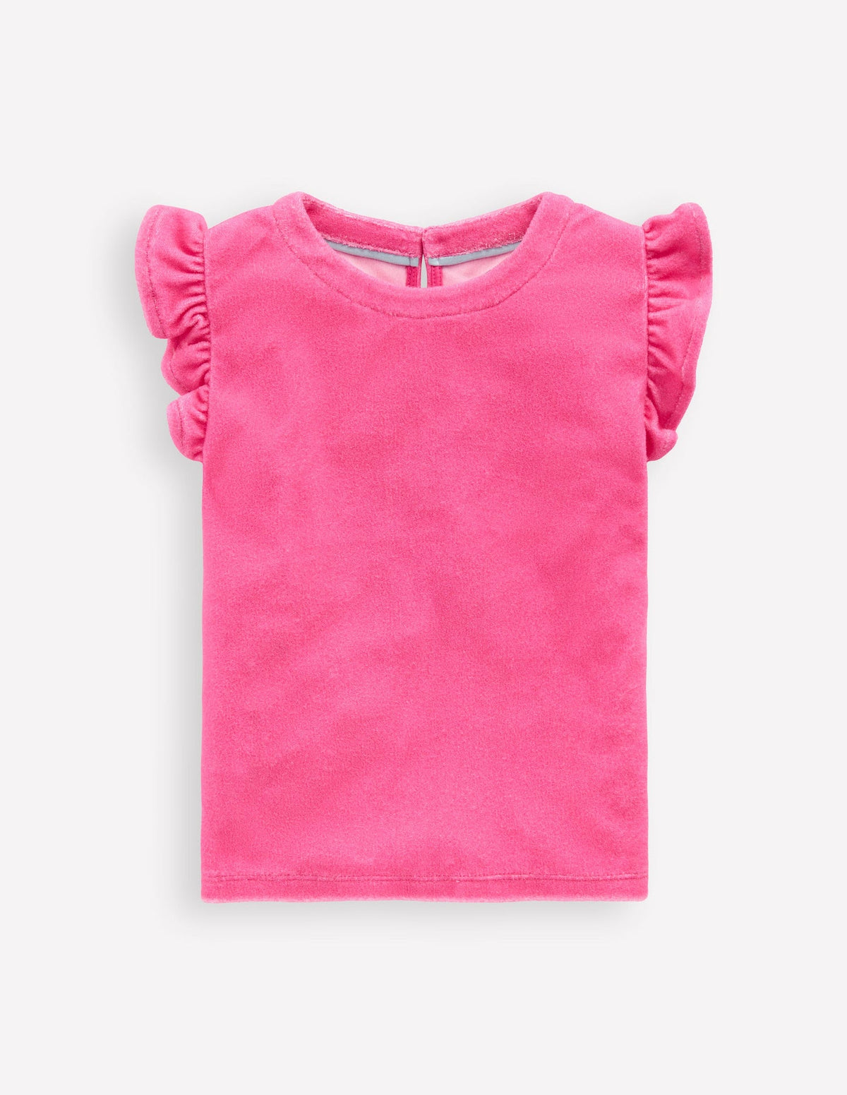 Boden Relaxed Towelling Top - Sorbet Pink