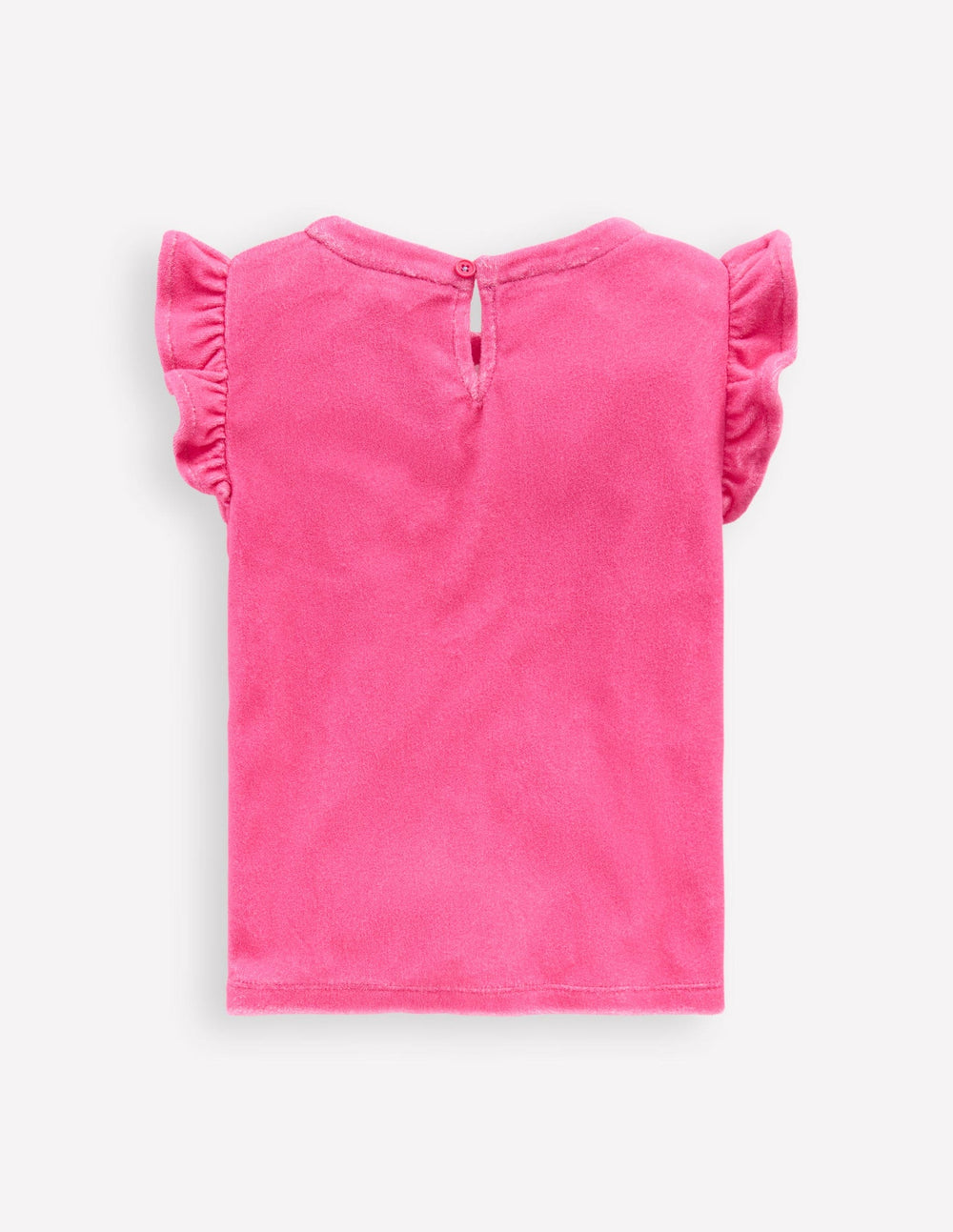 Boden Relaxed Towelling Top - Sorbet Pink
