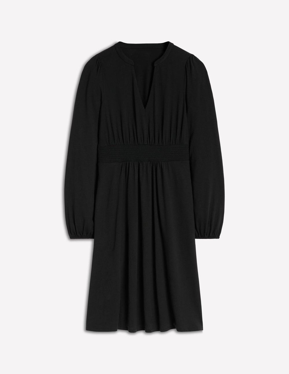 Boden Sarah Short Jersey Dress - Black