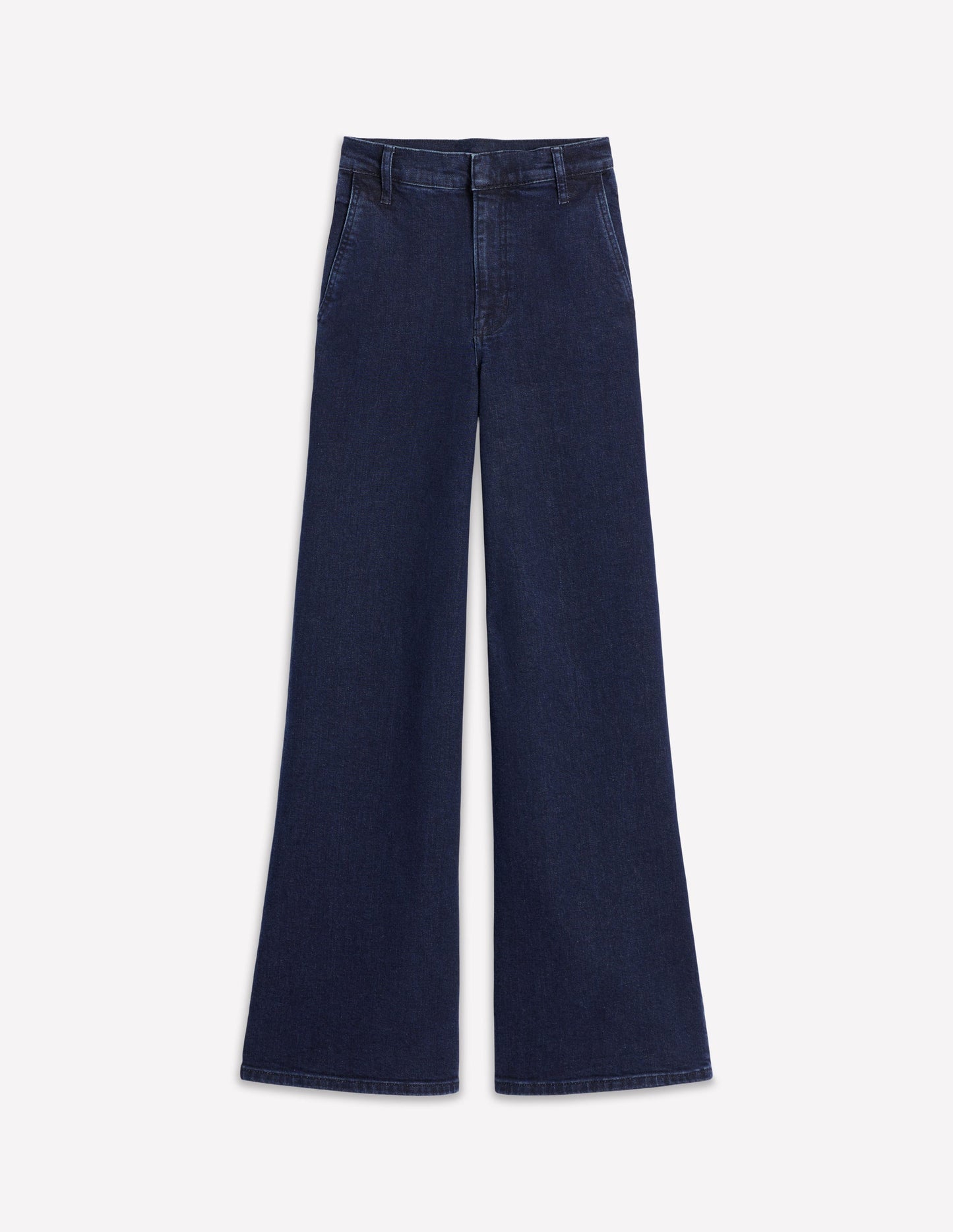 Boden High Rise Clean Wide Jeans - Dark Vintage