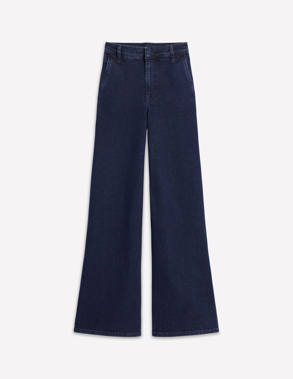 Boden High Rise Clean Wide Jeans - Dark Vintage