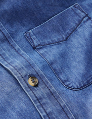Boden Denim Shirt - Mid Vintage Denim (Mid Wash)
