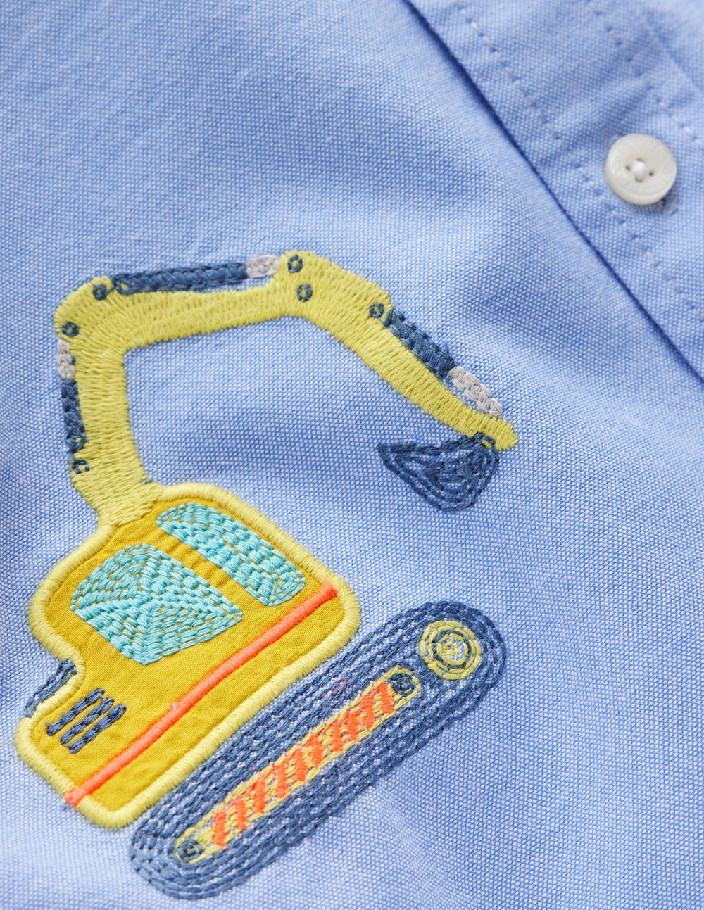 Boden Embroidered Shirt - Vehicles