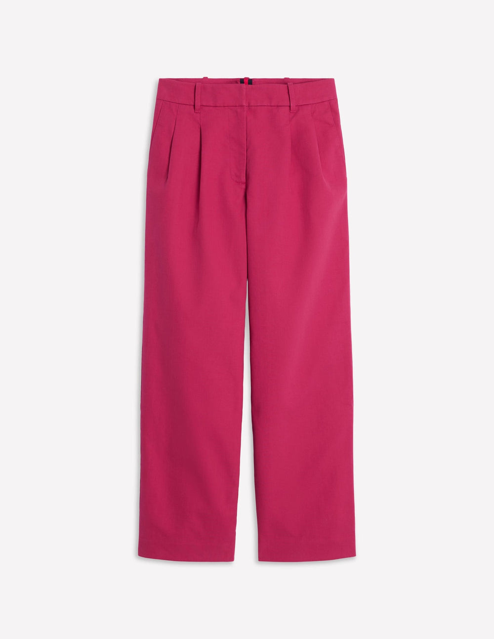 Boden Bloomsbury Cotton Pants - Bright Cherry