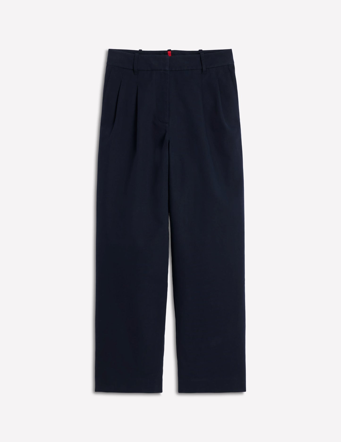 Boden Bloomsbury Cotton Pants - NAVY