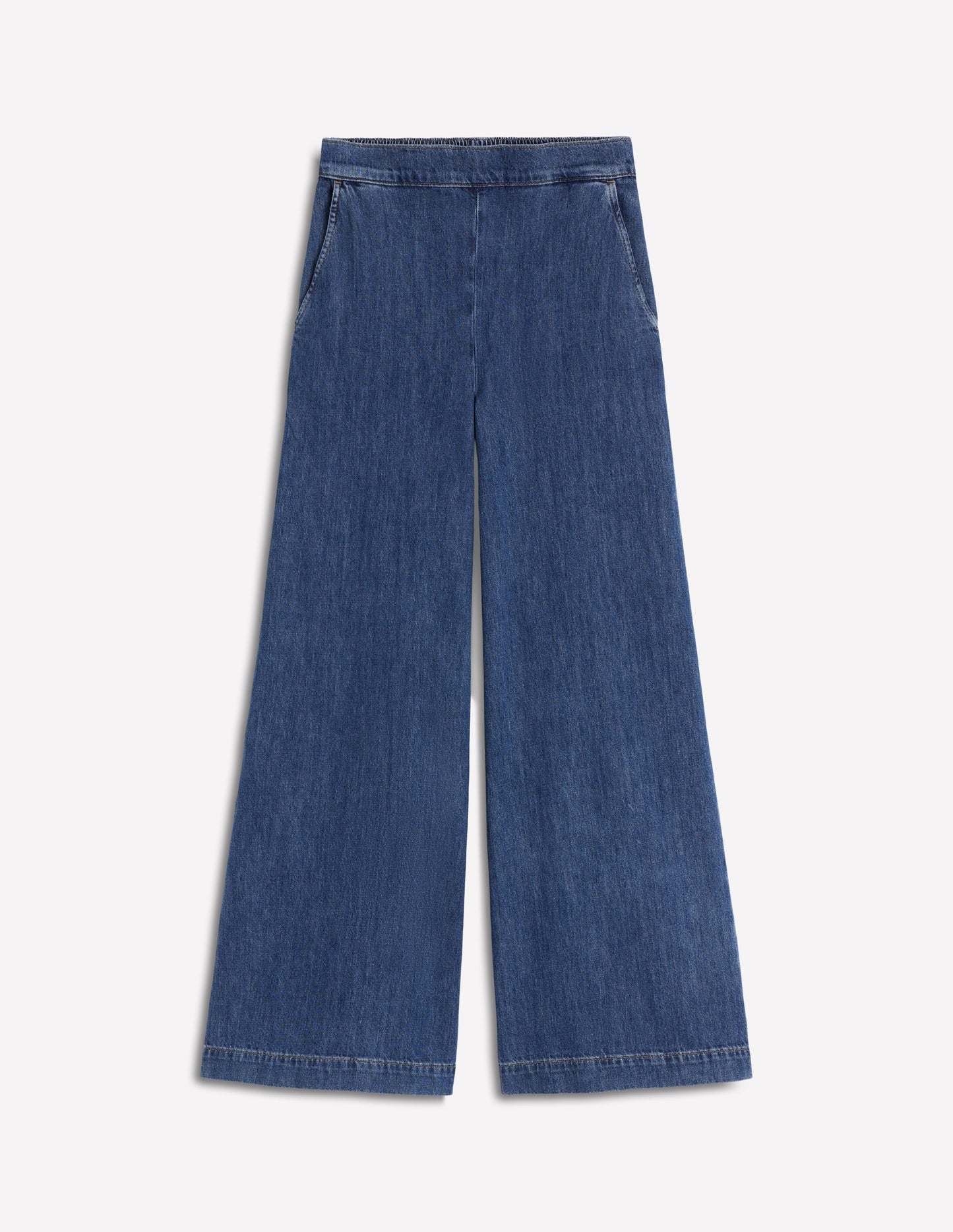 Boden Pull - on Denim Pants - MID WASH