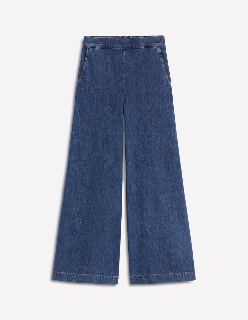 Boden Pull - on Denim Pants - MID WASH