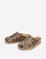 Boden Lyla Colour Block Clogs - Leopard