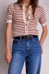 Boden Heritage Classic Belt - Navy