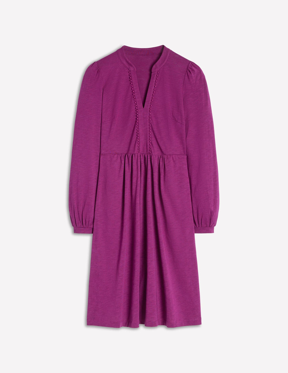 Boden Naomi Relaxed Jersey Dress - Plum Jam