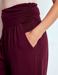 Boden Hareem Jersey Sweatpants - Deep Wisteria
