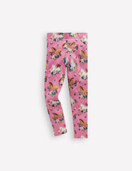 Boden Fun Leggings - Formica Pink Pony Meadow