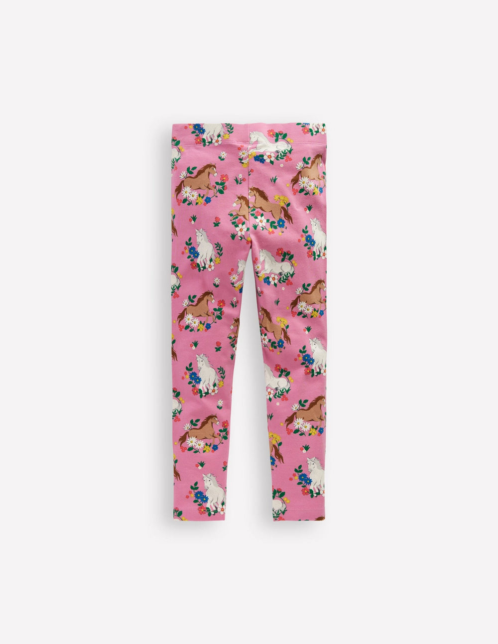 Boden Fun Leggings - Formica Pink Pony Meadow