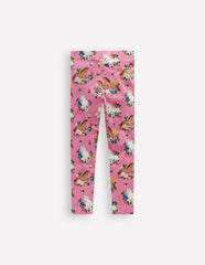 Boden Fun Leggings - Formica Pink Pony Meadow