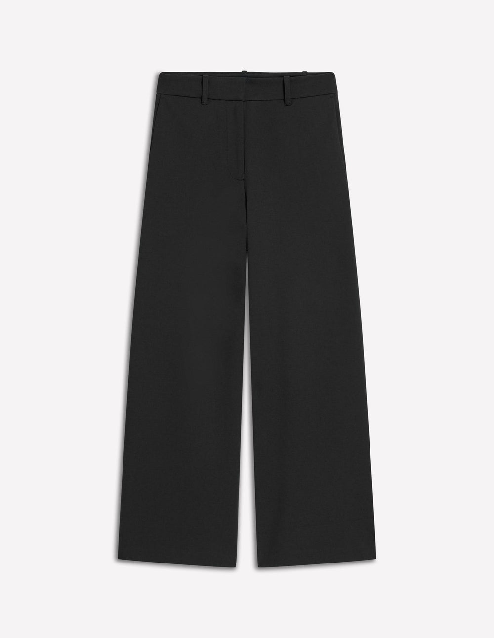 Boden Belgravia Ponte Crop Pants - BLACK