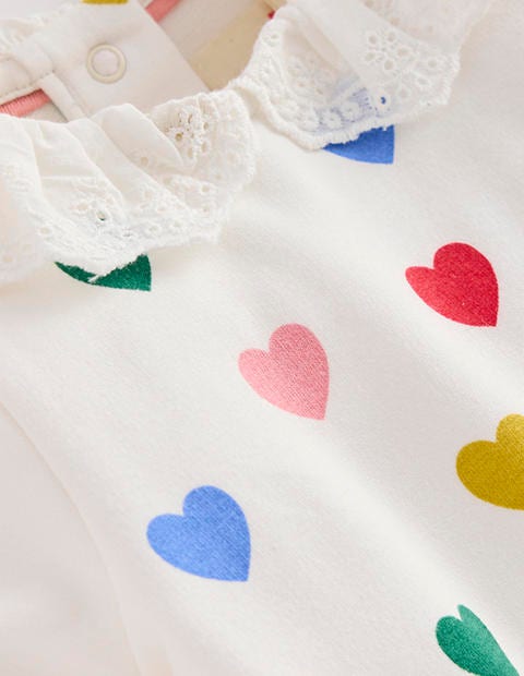 Boden Sweatshirt Play Set - Multi hearts