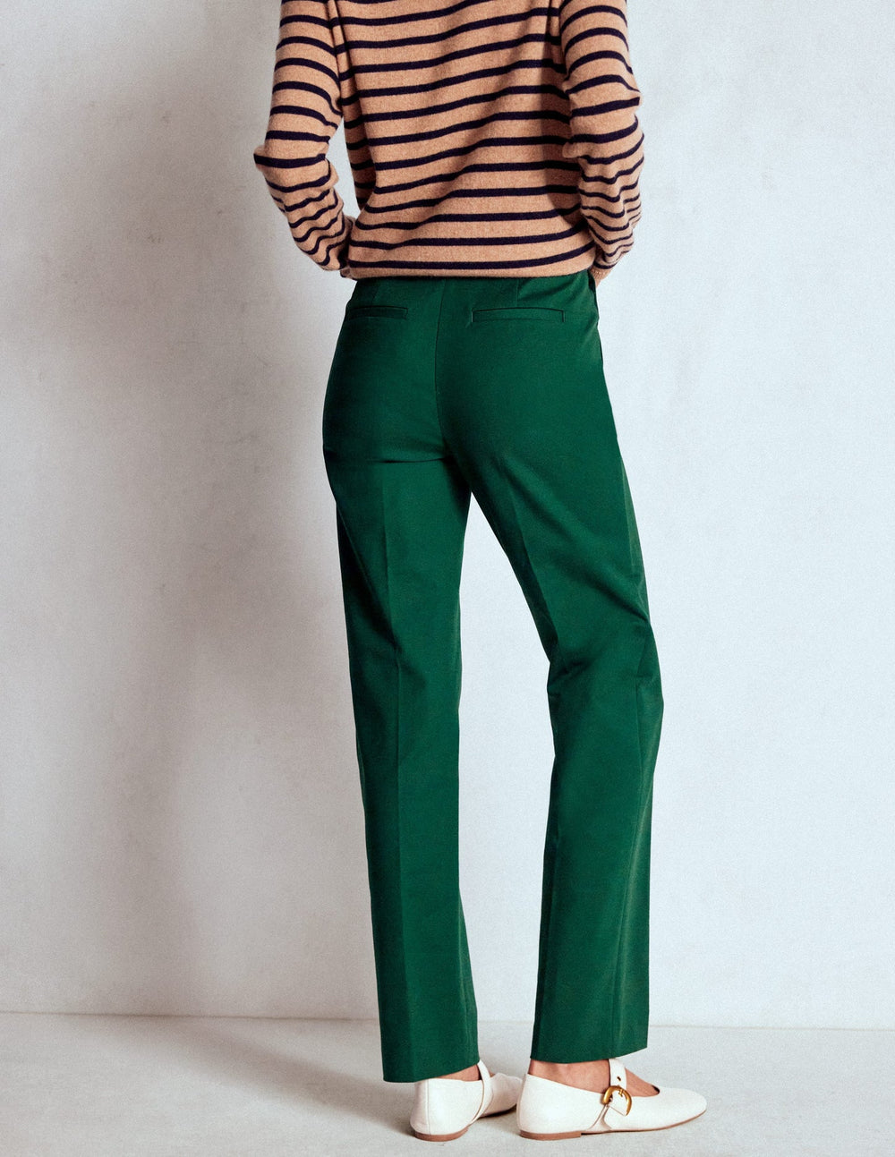 Boden Canonbury Pants - Emerald Green