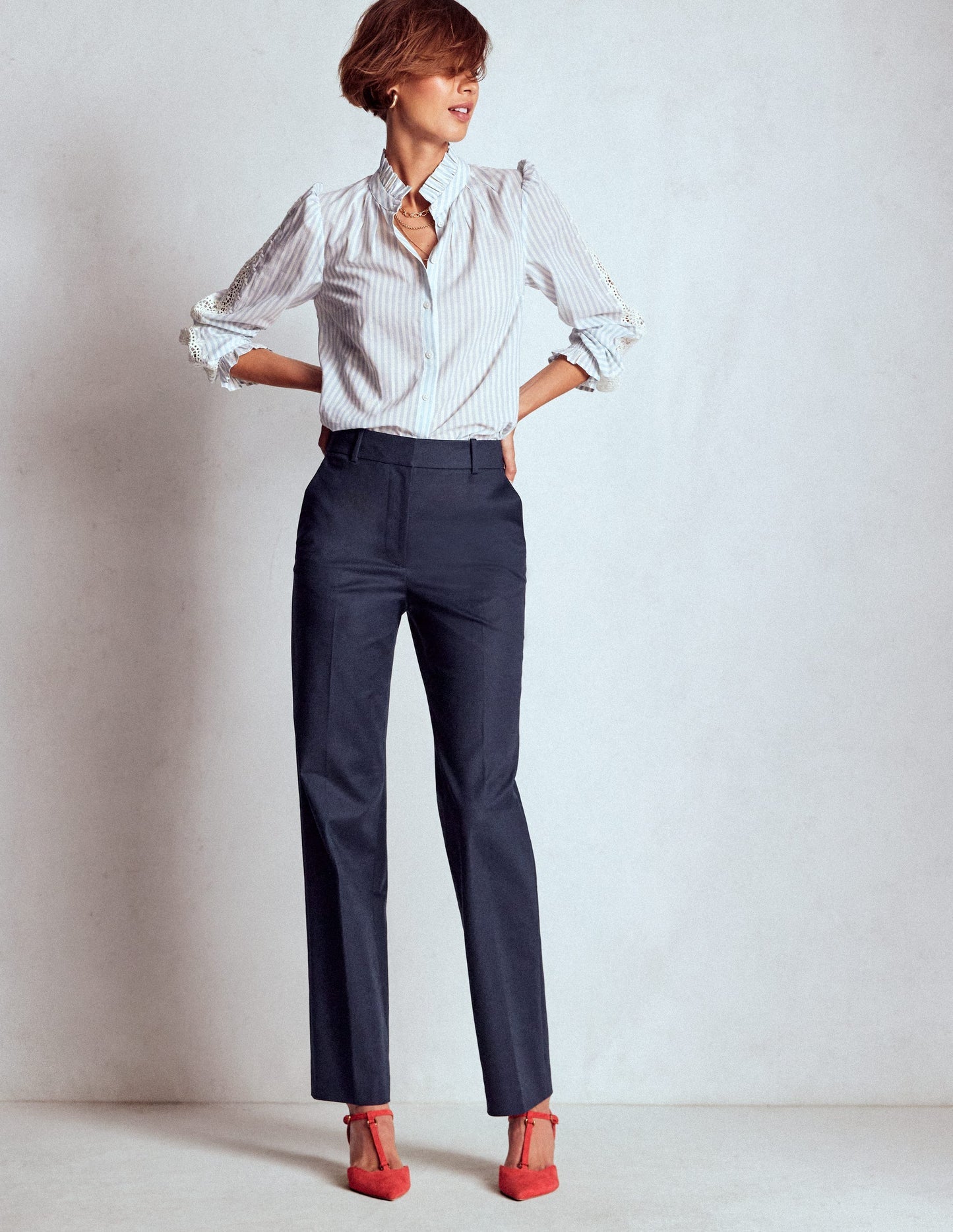 Boden Canonbury Pants - Navy