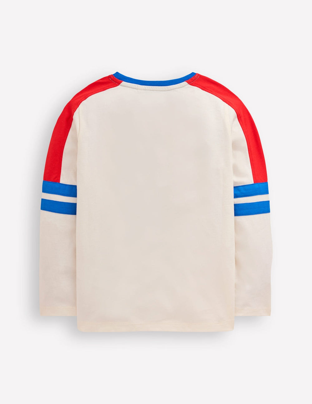 Boden Colour Block T-shirt - Soft Ivory Multi
